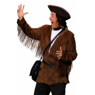 Larry David Brown Fringe Jacket