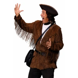 Larry David Brown Fringe Jacket