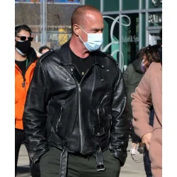 Law and Order Elliot Stabler Genuine Leather Jacket