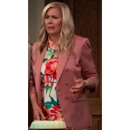 Leanne Morgan Leanne Pink Coat