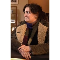 Lena Dunham Treasure 2024 Brown Coat