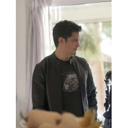 Levi Delgado La Brea S02 Black Leather Jacket Levi Delgado La Brea S02 Black Leather Jacket