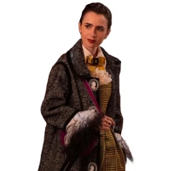 Lily Collins Emily In Paris S04 Coat