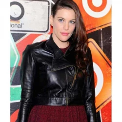 Liv Tyler Black Biker Jacket