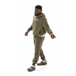 Livestream from Hell 2026 Kevin Hart Olive Green Tracksuit