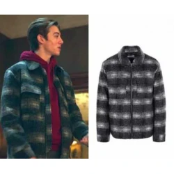 Locke & Key Season 02 Gabe Plaid Jacket