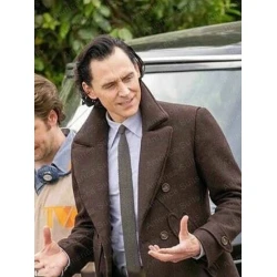Loki S02 Tom Hiddleston Peacoat Loki S02 Tom Hiddleston Peacoat