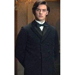 Louis Partridge House of Guinness Black Coat