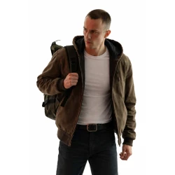 Lucky Matthew Rauch Hooded Zipper Jacket Lucky Matthew Rauch Hooded Zipper Jacket