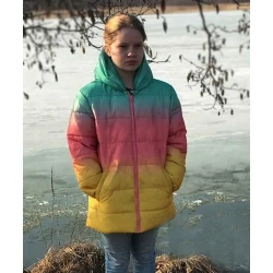 Madeleine Swann No Time to Die Rainbow Jacket Madeleine Swann No Time to Die Rainbow Jacket