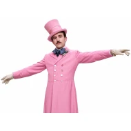 Madfabulous 2026 Callum Scott Howells Pink Long Coat Costume