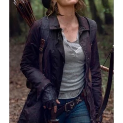 Maggie Rhee The Walking Dead S11 Coat