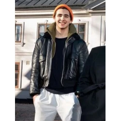 Malte Gårdinger Young Royals Leather Jacket