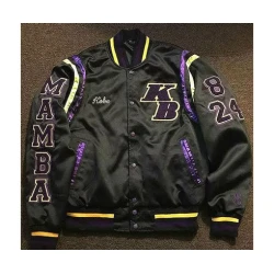 Mamba Legend Never Die Varsity Jacket