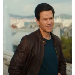 Mark Wahlberg Uncharted 2022 Brown Jacket