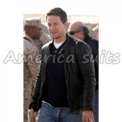 Broken City Mark Wahlberg Leather Jacket