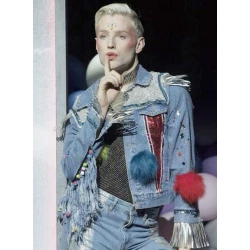 Max Harwood Everybody's Talking About Jamie Denim Jacket