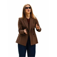 Maximum Pleasure Guaranteed S01 Jessy Hodges Brown Blazer