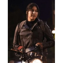 Maya Lopez Echo S01 Leather Black Jacket