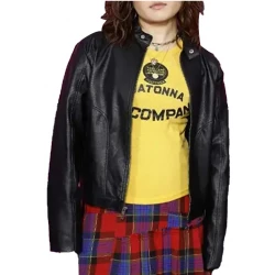 Lizzy Yu Mean Girls Leather Jacket