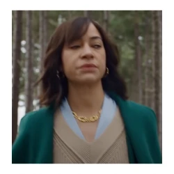 Megan Stay Close 2021 Green Coat