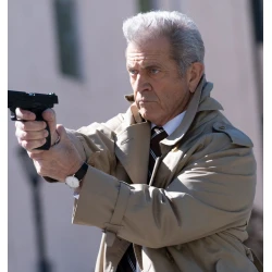Mel Gibson Agent Game 2022 Coat