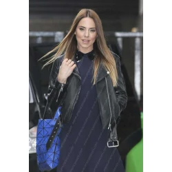 Melanie Chisholm Black Leather Jacket