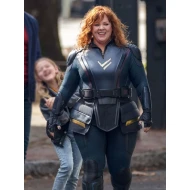 Melissa McCarthy Thunder Force Black Jacket