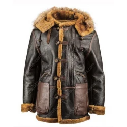 Mens Shearling Winter Coat