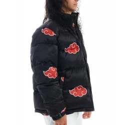 Men’s Akatsuki Naruto Puffer Jacket Men’s Akatsuki Naruto Puffer Jacket