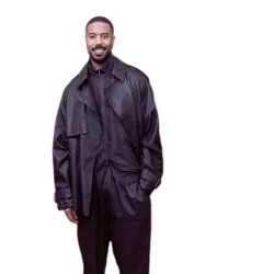 Michael B. Jordan Sinners Dark Brown Coat