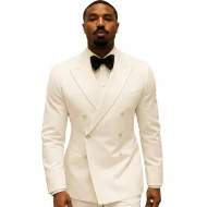 Michael B. Jordan The Thomas Crown Affair 2027 White Blazer