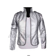 Michael Jackson Heal The World Concert Silver Jacket