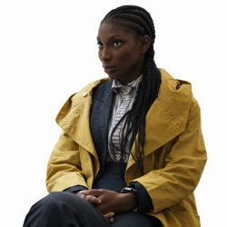 Michaela Coel The Christophers Trench Coat