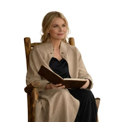 Michelle Pfeiffer The Madison Beige Coat