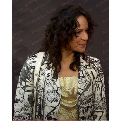 Michelle Rodriguez Fast X Ceremony Printed Jacket