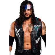 Mike Santana TNA Rebellion 2026 Black Leather Vest