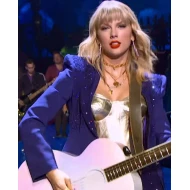 Miss Americana Taylor Swift Purple Blazer