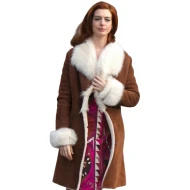 Modern Love Anne Hathaway Brown Coat
