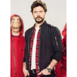 Money Heist El Profesor Bomber Jacket Money Heist El Profesor Bomber Jacket