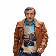 Money Trap The Karun Treasure Gorkem Sevindik Brown Leather Jacket