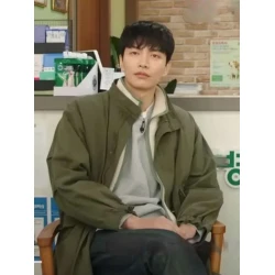 Moon Jang-yeol Behind Your Touch Green Jacket