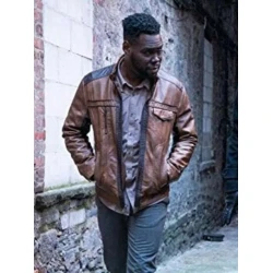 Morris Kalu FBI Leather Jacket Morris Kalu FBI Leather Jacket