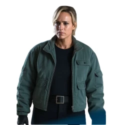 Mortal Kombat 2 Jessica McNamee Green Jacket