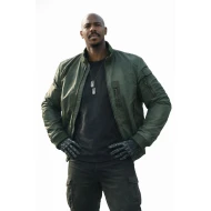 Mortal Kombat 2 Mehcad Brooks Green Jacket