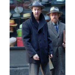 Motherless Brooklyn Lionel Essrog Pea Coat