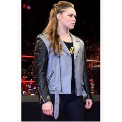 Motorcycle Ronda Rousey Leather Jacket