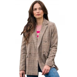 Murder in a Small Town Kristin Kreuk Coat