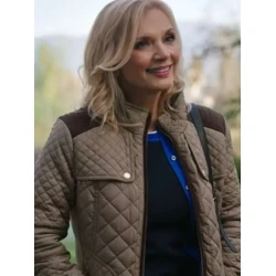 Muriel Saint Claire Virgin River Brown Quilted Jacket Muriel Saint Claire Virgin River Brown Quilted Jacket