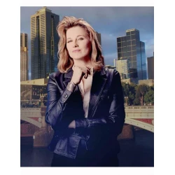 My Life Is Murder Alexa Crowe Leather Jacket